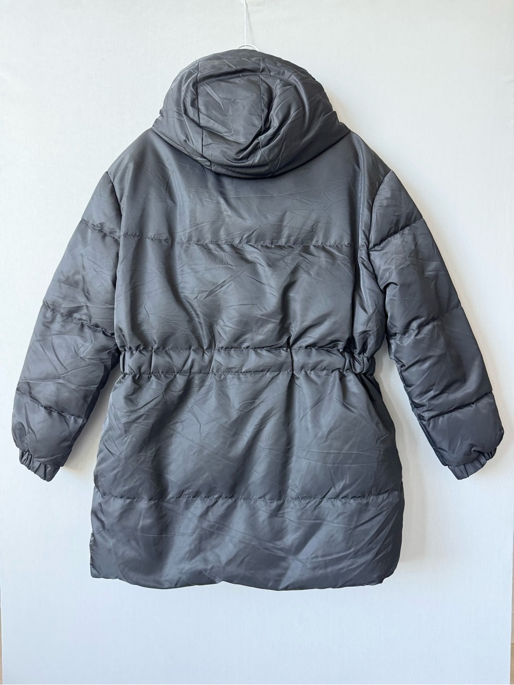 Prada Re-Nylon Goose Down Hooded Parka with Iconic Triangle Chest Pocket Size 38 - Picture 3 of 15
